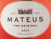蜜桃紅酒莊桃紅葡萄酒(Mateus The Original Rose, Douro, Portugal)