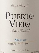 英雄紅幸福港珍藏梅洛干紅葡萄酒(Vina Requingua Puerto Viejo Reserve Merlot, Curico Valley, Chile)