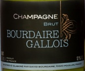 伯代爾-加盧瓦傳統(tǒng)極干型香檳(Champagne Bourdaire-Gallois Tradition Brut, Champagne, France)