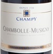 香皮酒莊（香波-慕西尼村）紅葡萄酒(Maison Champy Chambolle Musigny, Cote de Nuits, France)