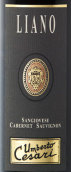 賽莎瑞酒莊利安諾桑嬌維塞-赤霞珠混釀紅葡萄酒(Umberto Cesari Liano Sangiovese Cabernet Sauvignon Rubicone IGT, Emilia-Romagna, Italy)