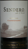 干露天路佳美娜干紅葡萄酒(Concha y Toro Sendero Carmenere, Central Valley, Chile)