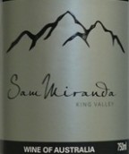 山姆米蘭達梅洛干紅葡萄酒(Sam Miranda Merlot, King Valley, Australia)