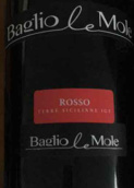 巴爾格勒摩紅葡萄酒(baglio le mole Rosso, Sicilia, Italy)