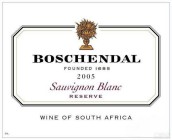 波香道爾珍藏精選長(zhǎng)相思干白葡萄酒(Boschendal Reserve Collection Sauvignon Blanc, Paarl, South Africa)