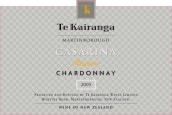 蒂凱酒莊卡薩瑞娜珍藏霞多麗白葡萄酒(Te Kairanga Casarina Reserve Chardonnay, Martinborough, New Zealand)