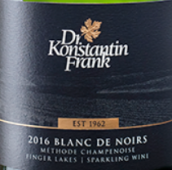 康斯坦丁·弗蘭克黑中白起泡酒(Dr. Konstantin Frank Blanc de Noirs, Finger Lakes, USA)