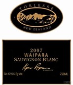 托雷斯長相思干白葡萄酒(Torlesse Sauvignon Blanc, Waipara, New Zealand)