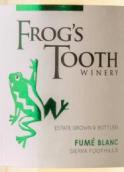 蛙齒酒莊白富美白葡萄酒(Frog's Tooth Winery Fume Blanc, Calaveras County, USA)