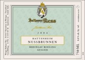 Balthasar Ress Hattenheimer Nussbrunnen Riesling Auslese, Rheingau, Germany