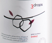 3滴水酒莊設(shè)拉子紅葡萄酒(3drops Shiraz, Great Southern, Australia)