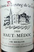 普朗蒂酒莊十字架紅葡萄酒(Chateau Plantey de la Croix, Haut-Medoc, France)