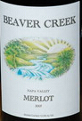 海貍溪梅洛干紅葡萄酒(Beaver Creek Vineyards Merlot, Napa Valley, USA)