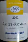 讓-馬克·皮洛酒莊（圣羅曼村）白葡萄酒(Domaine Jean-Marc Pillot, Saint Romain, France)