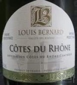 路易絲伯納德酒莊羅訥河谷丘村紅葡萄酒(Louis Bernard, Cotes du Rhone Villages, France)