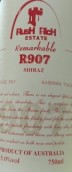 拉什里奇酒莊R907設(shè)拉子紅葡萄酒(Rush Rich R907 Shiraz, South Australia, Australia)