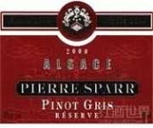 皮埃爾斯帕爾酒莊珍藏灰皮諾干白葡萄酒(Pierre Sparr Reserve Pinot Gris, Alsace, France)