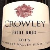 克勞利酒莊恩特魯黑皮諾干紅葡萄酒(Crowley Entre Nous Pinot Noir, Willamette Valley, USA)