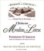 穆蘭利斯塔克紅葡萄酒(Chateau Moulins Listrac, Puisseguin-Saint-Emilion, France)