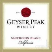 盖世峰长相思干白葡萄酒(Geyser Peak Sauvignon Blanc, California, USA)