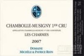 里翁香波-慕西尼一級(jí)園沙爾姆園紅葡萄酒(Domaine Michele et Patrice Rion Les Charmes, Chambolle-Musigny Premier Cru, France)