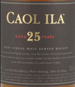 卡爾里拉25年蘇格蘭單一麥芽威士忌(Caol Ila Aged 25 Years Single Malt Scotch Whisky, Islay, UK)