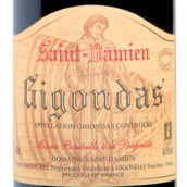 圣达米安酒庄吉恭达斯老藤红葡萄酒(Domaine Saint Damien Gigondas Vieilles Vignes, Gigondas, France)