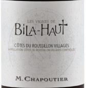 莎普蒂爾酒莊上比拉園紅葡萄酒(M. Chapoutier Les Vignes de Bila-Haut, Cotes du Roussillon Villages, France)