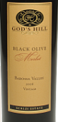 神之山黑橄欖梅洛干紅葡萄酒(God's Hill Black Olive Merlot, Barossa Valley, Australia)