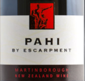 懸崖酒莊帕希黑皮諾紅葡萄酒(Escarpment Pahi Pinot Noir, Martinborough, New Zealand)