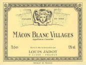 路易亞都酒莊（馬貢村）干白葡萄酒(Louis Jadot Macon Blanc, Cote Chalonnaise, France)