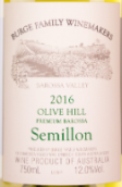 堡歌家族橄欖山賽美蓉白葡萄酒(Burge Family Winemakers Olive Hill Premium Semillon, Barossa Valley, Australia)