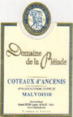 七星詩社昂斯尼山丘灰皮諾甜白葡萄酒(Domaine?de?la?Pleiade Coteaux d’Ancenis Malvoisie, Loire, France)