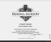 肯德-杰克逊酿酒师珍藏黑皮诺红葡萄酒(Kendall Jackson Vintner's Reserve Pinot Noir, California, USA)