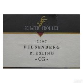 Schafer-Frohlich Felsenberg Riesling Grosses Gewachs, Nahe, Germany