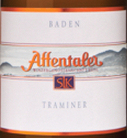 金靈猴酒莊獅子座卡拉爾塔明娜晚收甜白葡萄酒(Affentaler Selektion Leo Klar Traminer Spatlese, Baden, Germany)