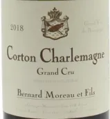 莫羅父子酒莊（科爾登-查理曼特級(jí)園）白葡萄酒(Domaine Bernard Moreau, Corton-Charlemagne Grand Cru, France)