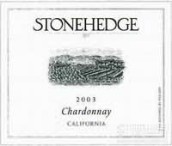 世尊霞多麗干白葡萄酒(Stonehedge Chardonnay, California, USA)