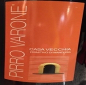 皮羅·瓦諾尼酒莊維西園曼杜里亞普里米蒂沃紅葡萄酒(Pirro Varone Casa Vecchia Primitivo di Manduria, Puglia, Italy)