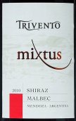 風(fēng)之語西拉-馬爾貝克干紅葡萄酒(Trivento Mixtus Shiraz - Malbec, Mendoza, Argentina)