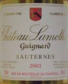 拉莫特齊格諾酒莊貴腐甜白葡萄酒(Chateau Lamothe Guignard, Sauternes, France)