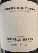 特奧菲洛·雷耶斯酒莊塔米茲丹魄紅葡萄酒(Teofilo Reyes Tamiz Tempranillo Roble, Ribera del Duero, Spain)