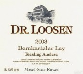 露森班卡斯特勒-雷伊園雷司令精選白葡萄酒(Dr. Loosen Bernkasteler Lay Riesling Auslese, Mosel, Germany)