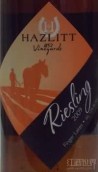 黑茲利特雷司令干白葡萄酒(Hazlitt 1852 Riesling, Finger Lakes, USA)