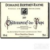 貝特雷恩酒莊教皇新堡紅葡萄酒(Domaine Berthet Rayne Vieilli en Fut de Chene, Chateauneuf-du-Pape, France)