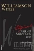 威廉森馬車(chē)赤霞珠干紅葡萄酒(Williamson Stagecoach Cabernet Sauvignon, Atlas Peak, USA)