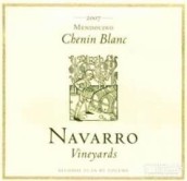 納瓦羅白詩南干白葡萄酒(Navarro Vineyards Chenin Blanc, Mendocino, USA)