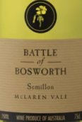 博斯沃思酒莊賽美蓉白葡萄酒(Battle of Bosworth Semillon, McLaren Vale, Australia)