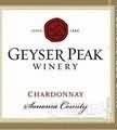 蓋世峰霞多麗干白葡萄酒(Geyser Peak Chardonnay, Sonoma County, USA)