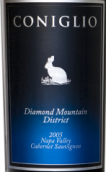 科尼略鉆石山赤霞珠干紅葡萄酒(Coniglio Wines Diamond Mountain Cabernet Sauvignon, Napa Valley, USA)